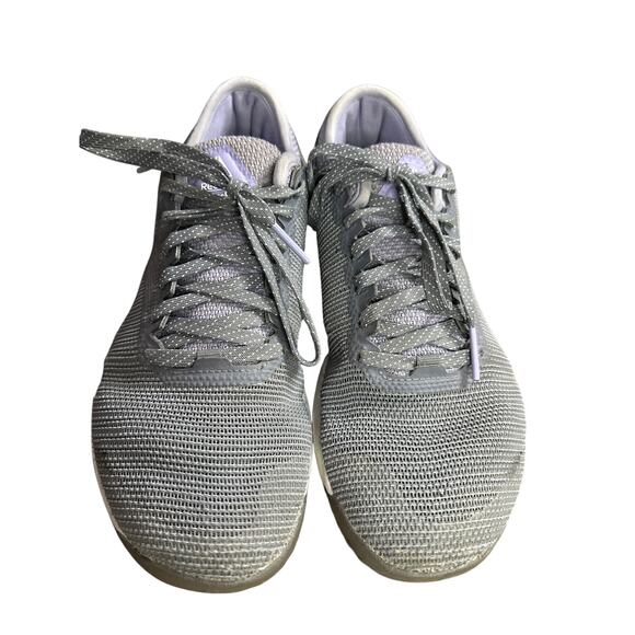 Reebok Women’s Nano 9 Cross Trainer Lace Up Grey Running Athletic Shoe Size 9 - Picture 3 of 9